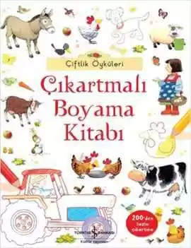 Çiftlik Öyküleri – Çıkartmalı Boyama Kitabı kapağı