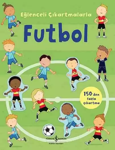 Eğlenceli Çıkartmalarla Futbol kapağı