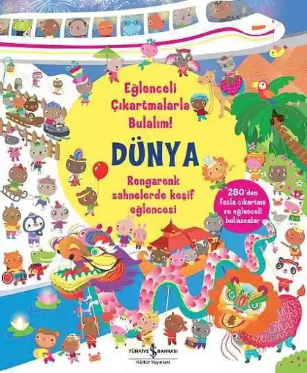 Eğlenceli Çıkartmalarla Bulalım! Dünya kapağı