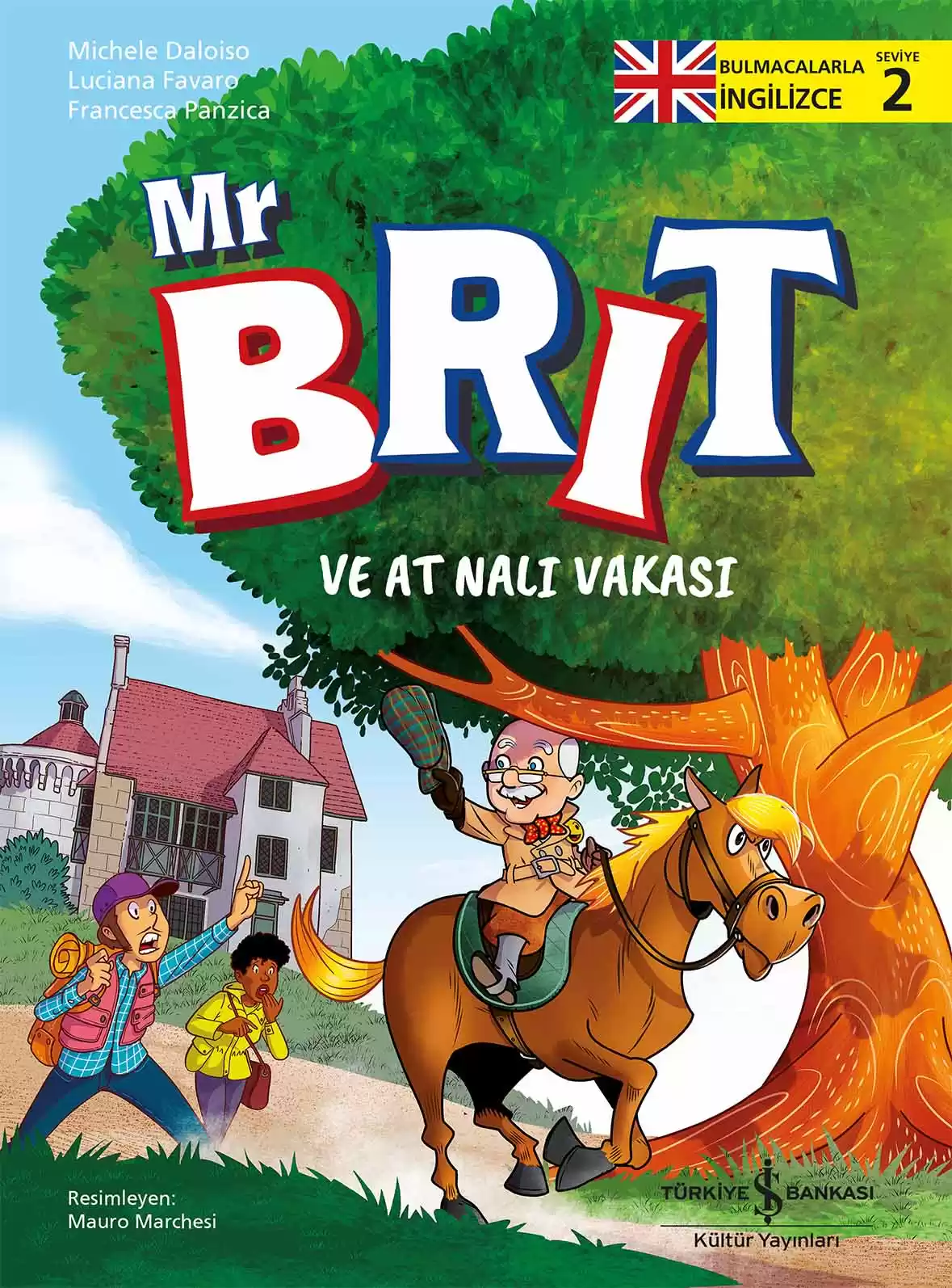 Mr Brit ve At Nalı Vakası – Bulmacalarla İngilizce- 2 kapağı