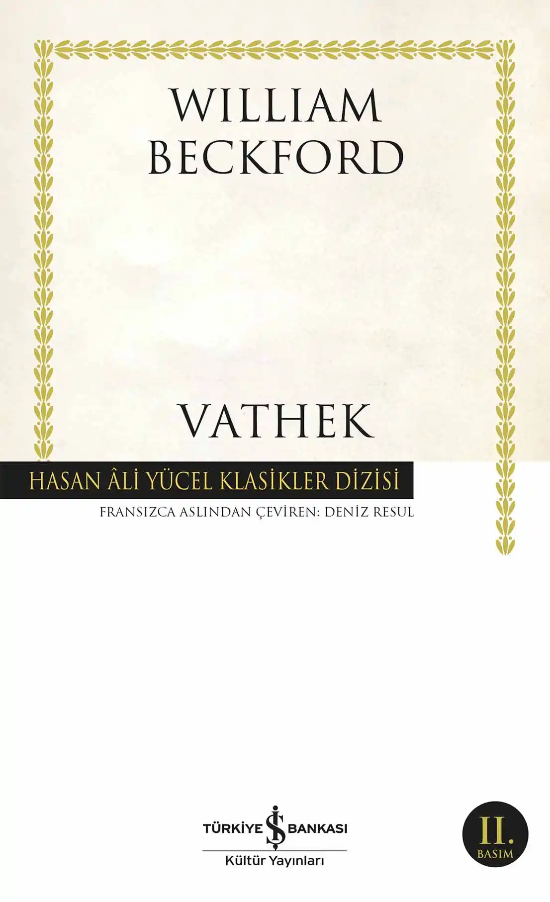 Vathek kapağı