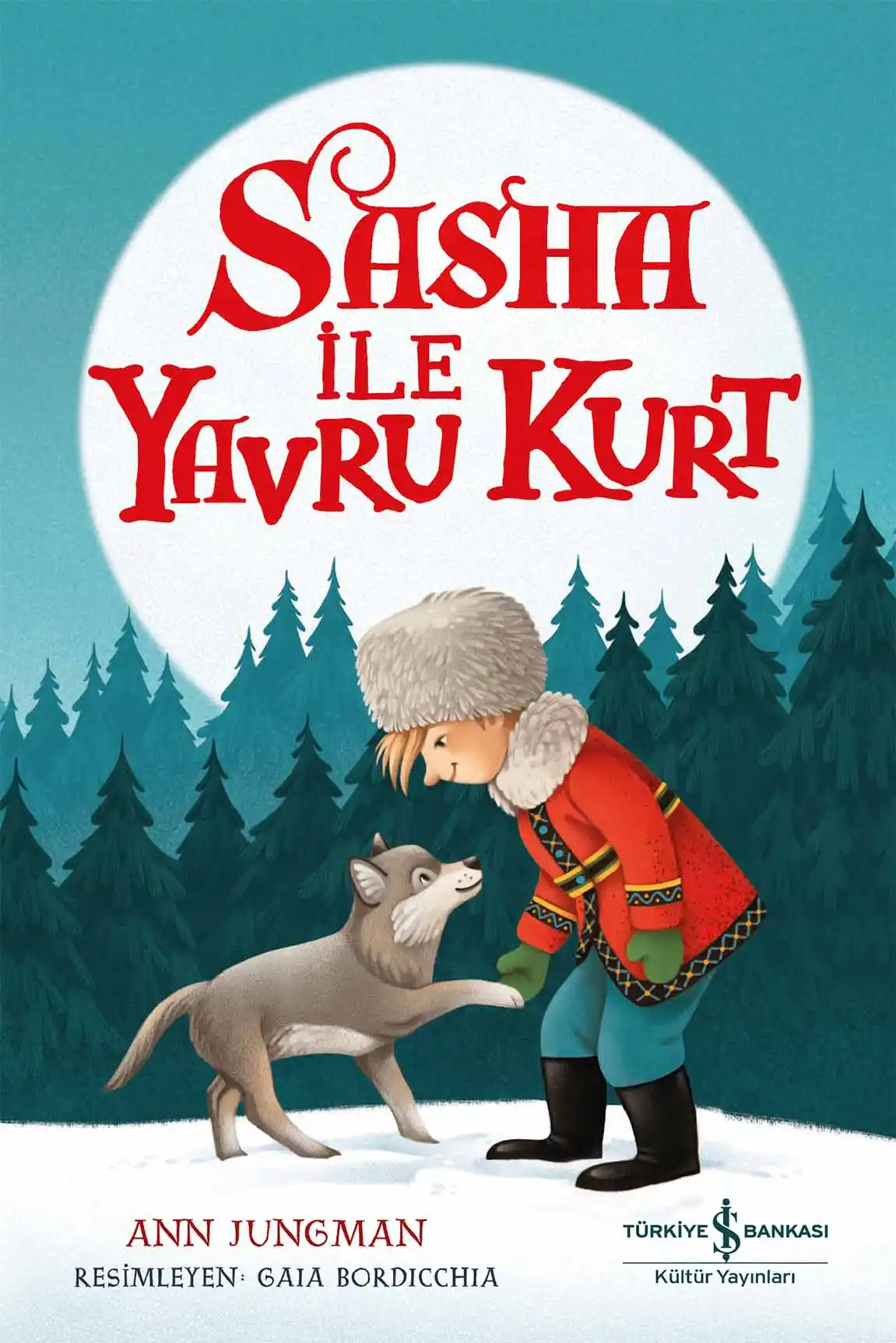 Sasha ile Yavru Kurt kapağı