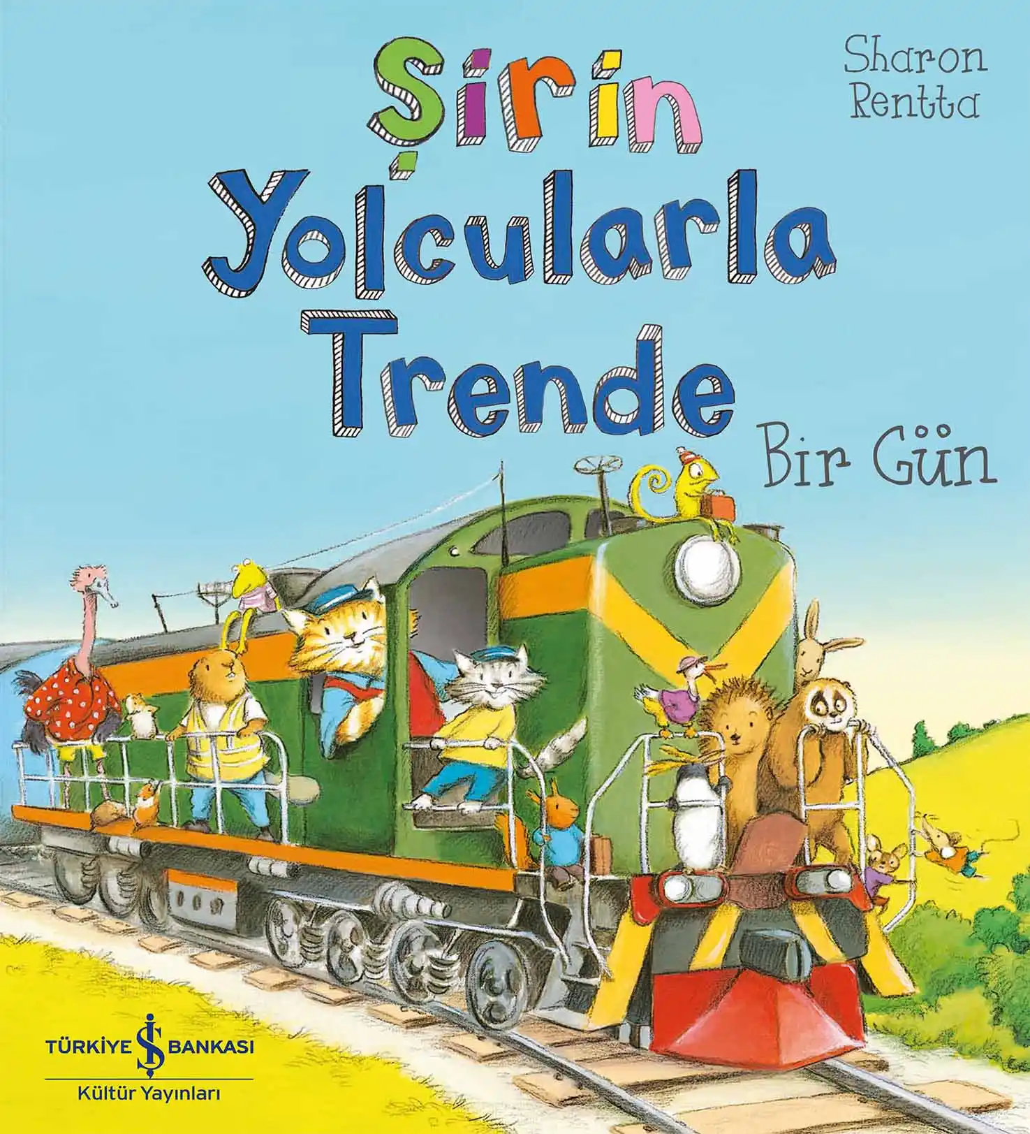Şirin Yolcularla Trende Bir Gün kapağı