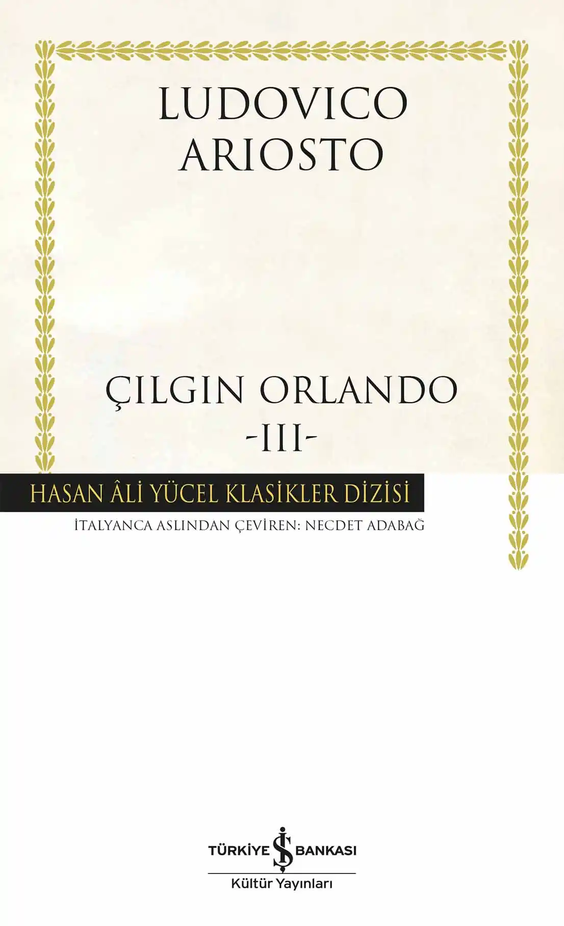 Çılgın Orlando – III – kapağı