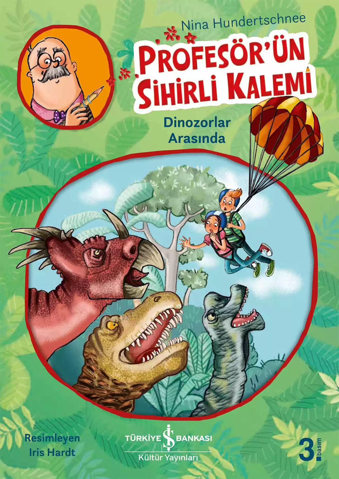 Profesör’ün Sihirli Kalemi – Dinozorlar Arasında kapağı