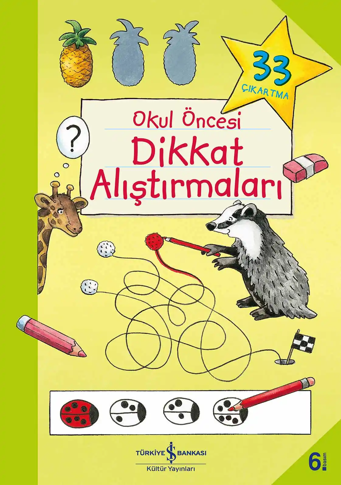 Okul Öncesi Dikkat Alıştırmaları kapağı