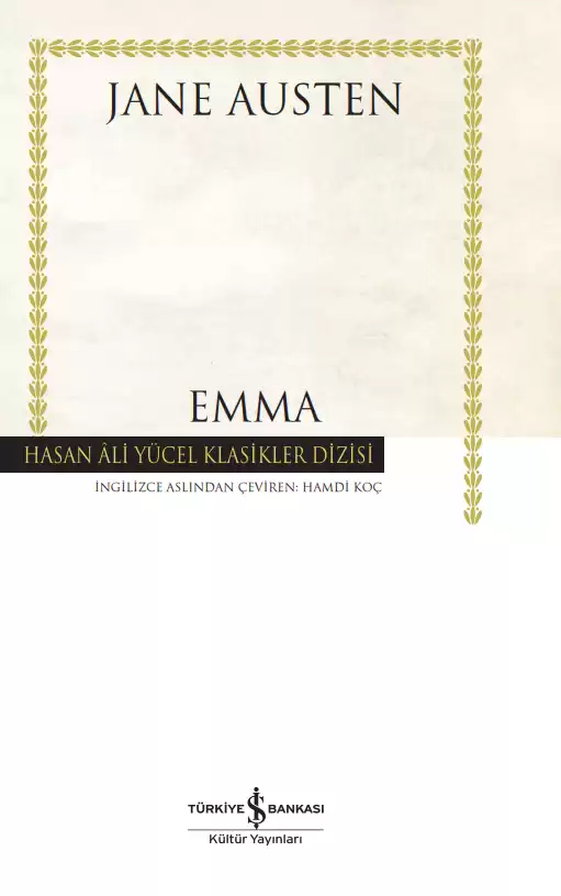 Emma – Ciltli kapağı