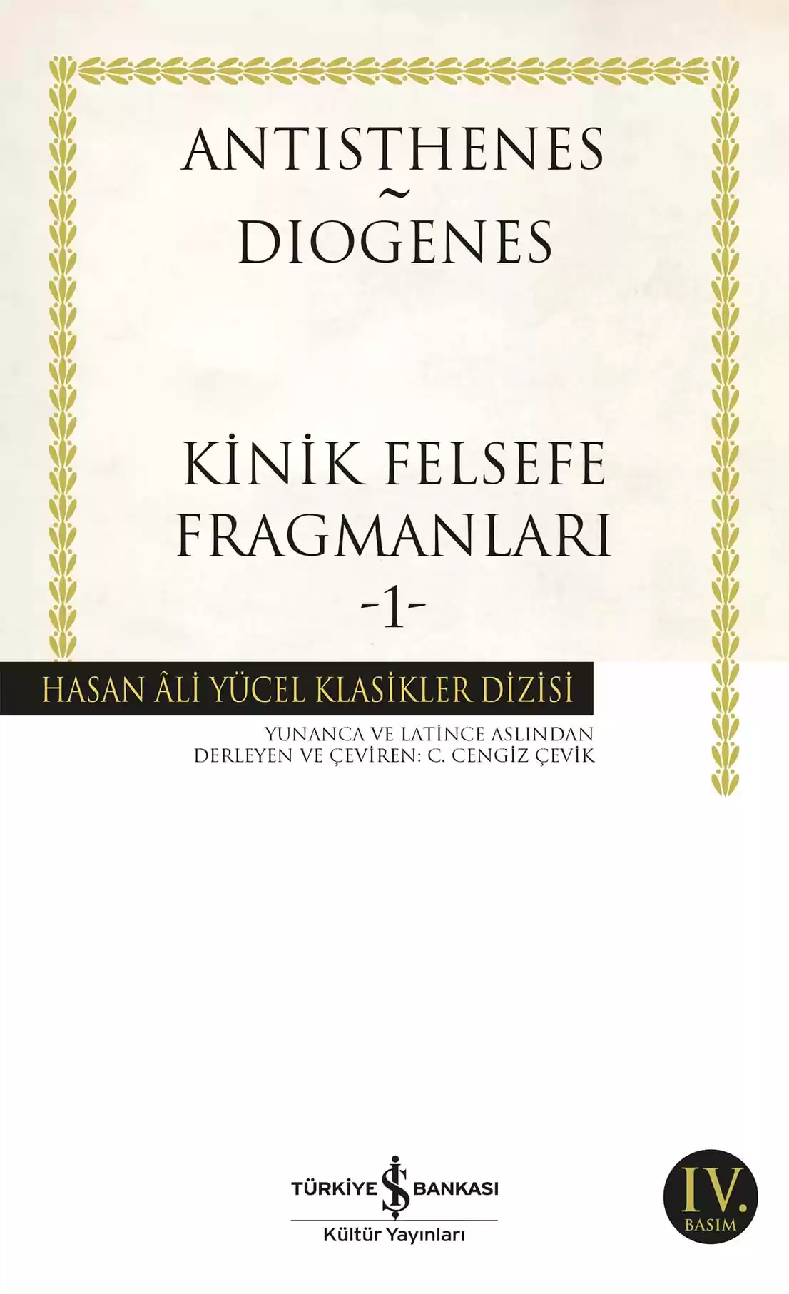 Kinik Felsefe Fragmanları kapağı
