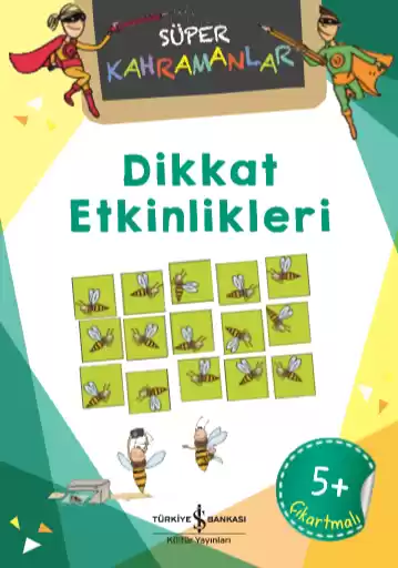 Dikkat Etkinlikleri – Süper Kahramanlar kapağı
