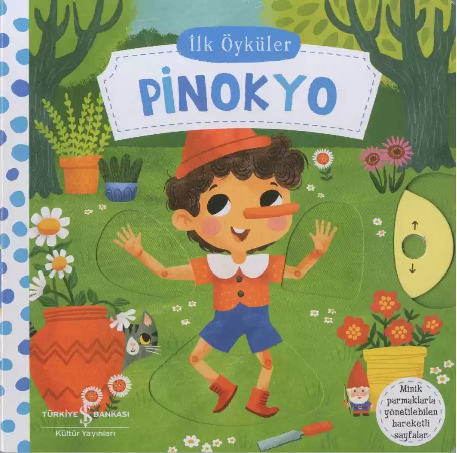 Hareketli Pinokyo kapağı