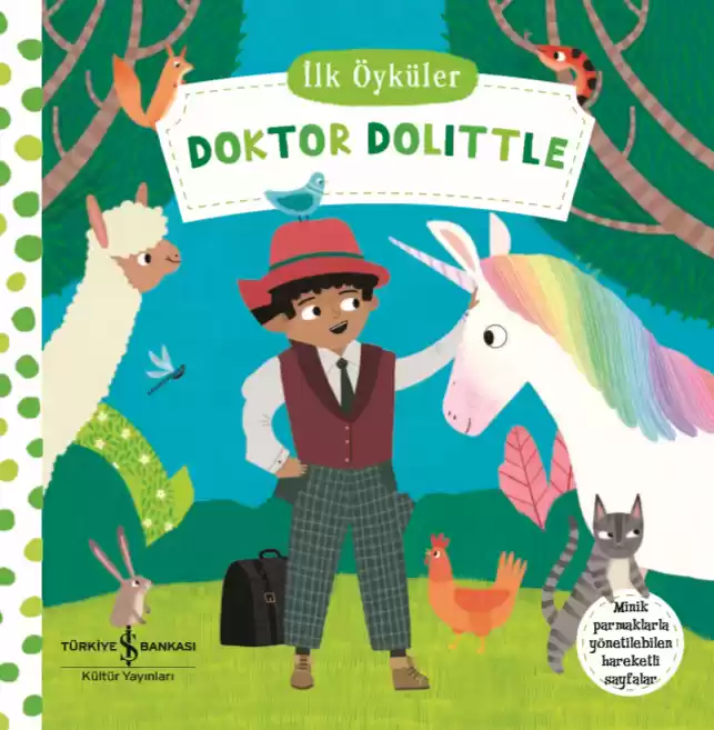 Hareketli Doktor Dolittle kapağı