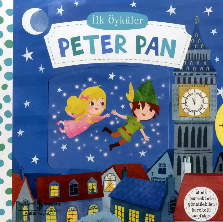 Hareketli Peter Pan kapağı