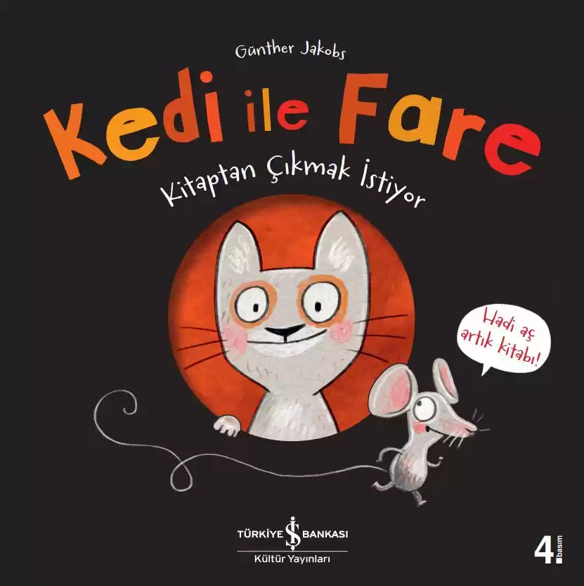 Kedi ile Fare – Kitaptan Çıkmak İstiyor kapağı