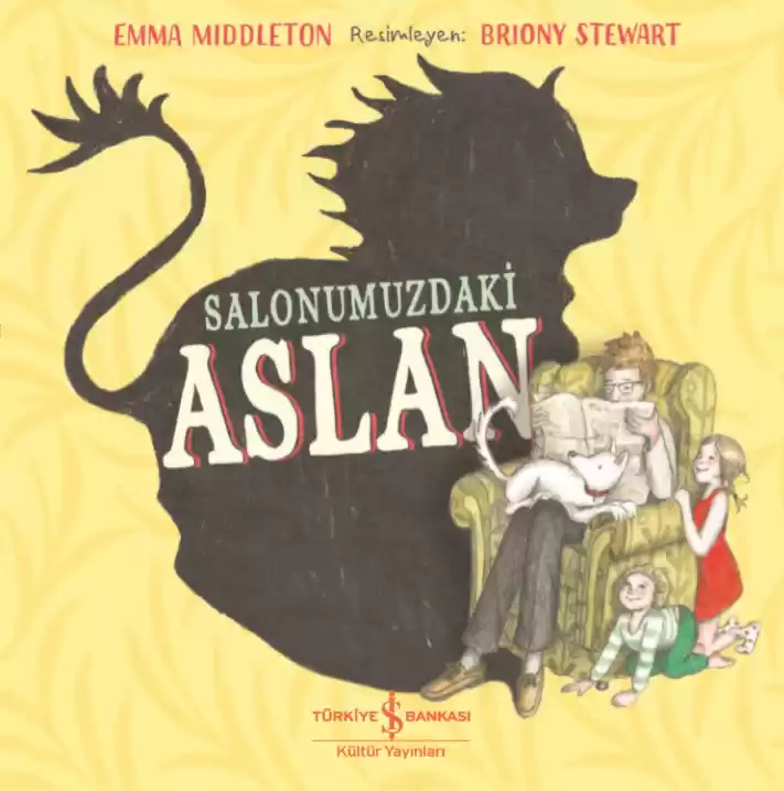 Salonumuzdaki Aslan kapağı