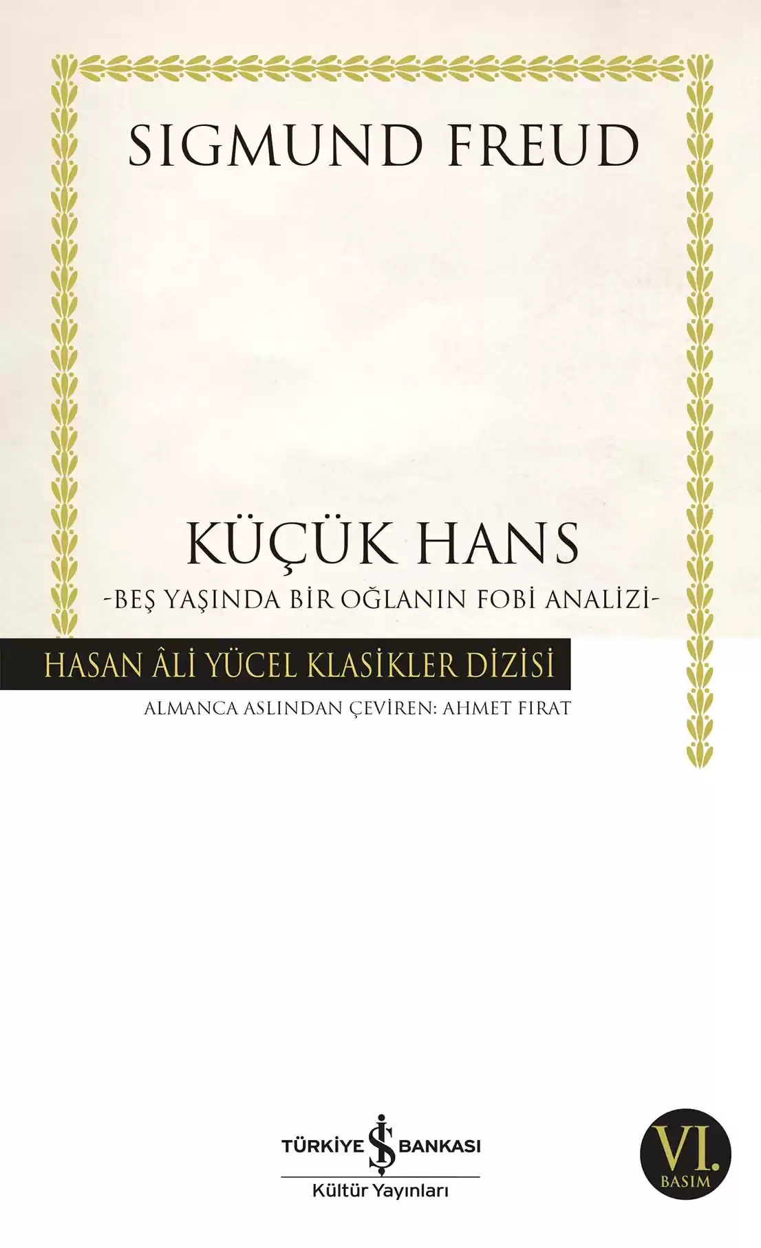 Küçük Hans – Beş Yaşında Bir Oğlanın Fobi Analizi kapağı