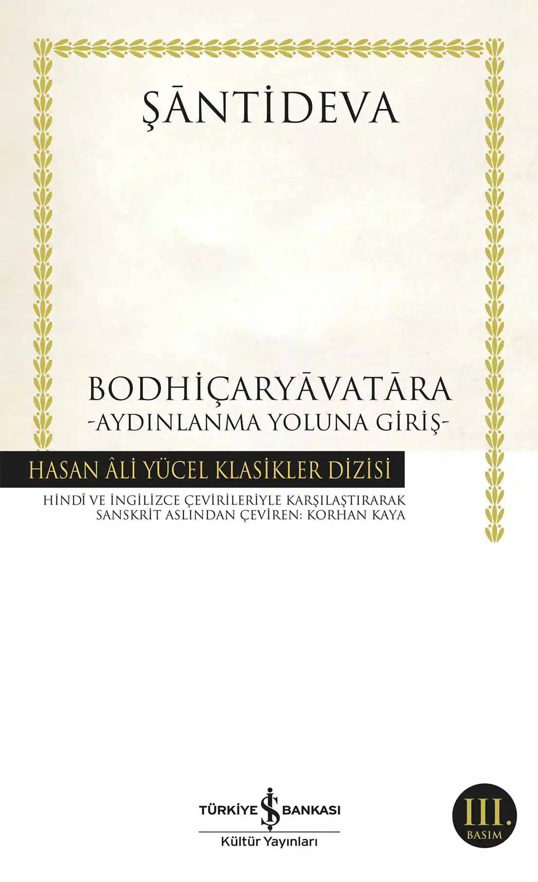 Bodhiçaryavatara – Aydınlanma Yoluna Giriş kapağı