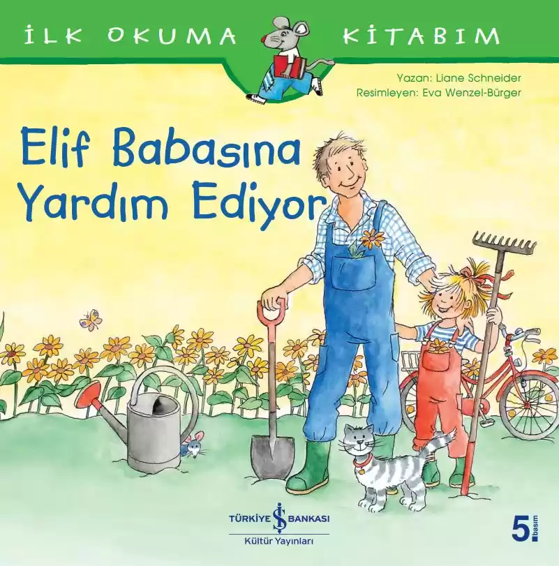 Elif Babasına Yardım Ediyor kapağı