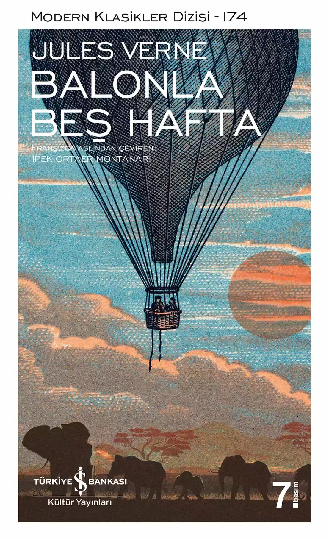 Balonla Beş Hafta kapağı
