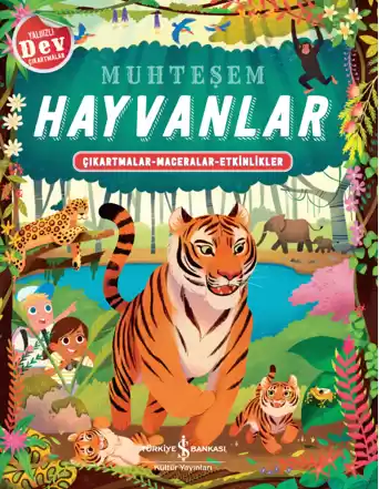Muhteşem Hayvanlar Çıkartmalar – Maceralar – Etkinlikler kapağı