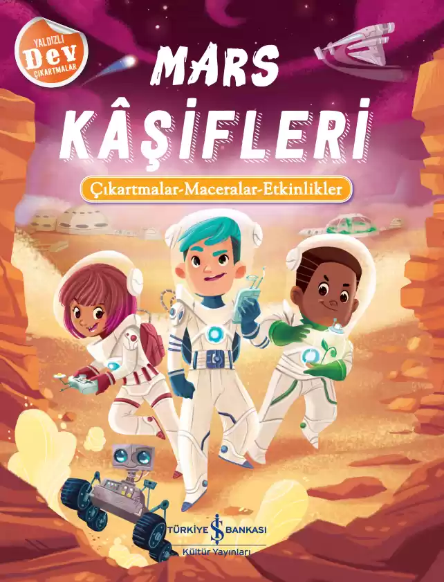 Mars Kâşifleri Çıkartmalar – Maceralar – Etkinlikler kapağı