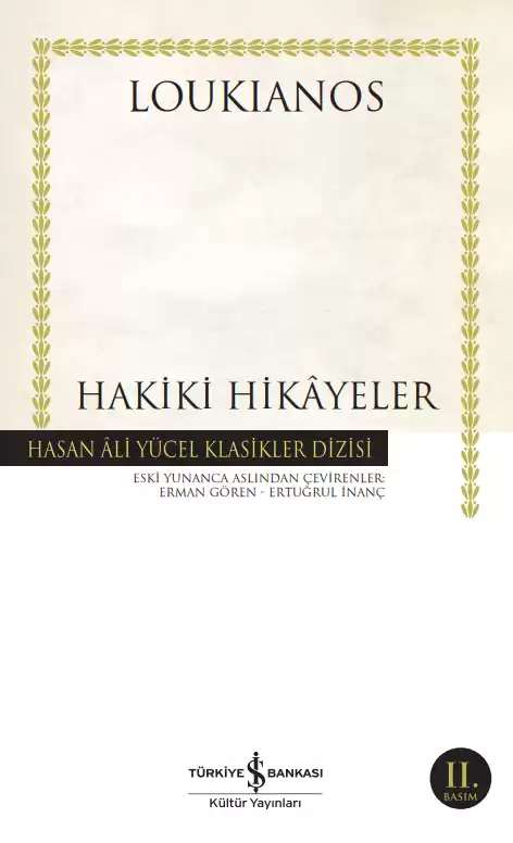 Hakiki Hikâyeler kapağı