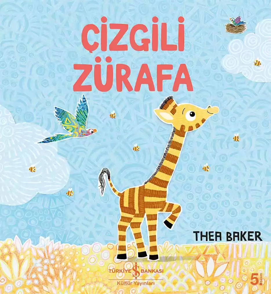 Çizgili Zürafa kapağı