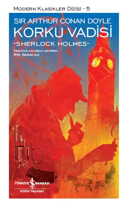 Korku Vadisi -Sherlock Holmes- Sert Kapak kapağı