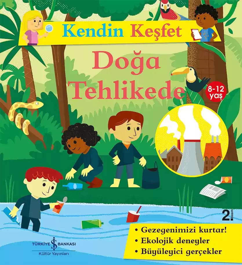 Kendin Keşfet – Doğa Tehlikede kapağı