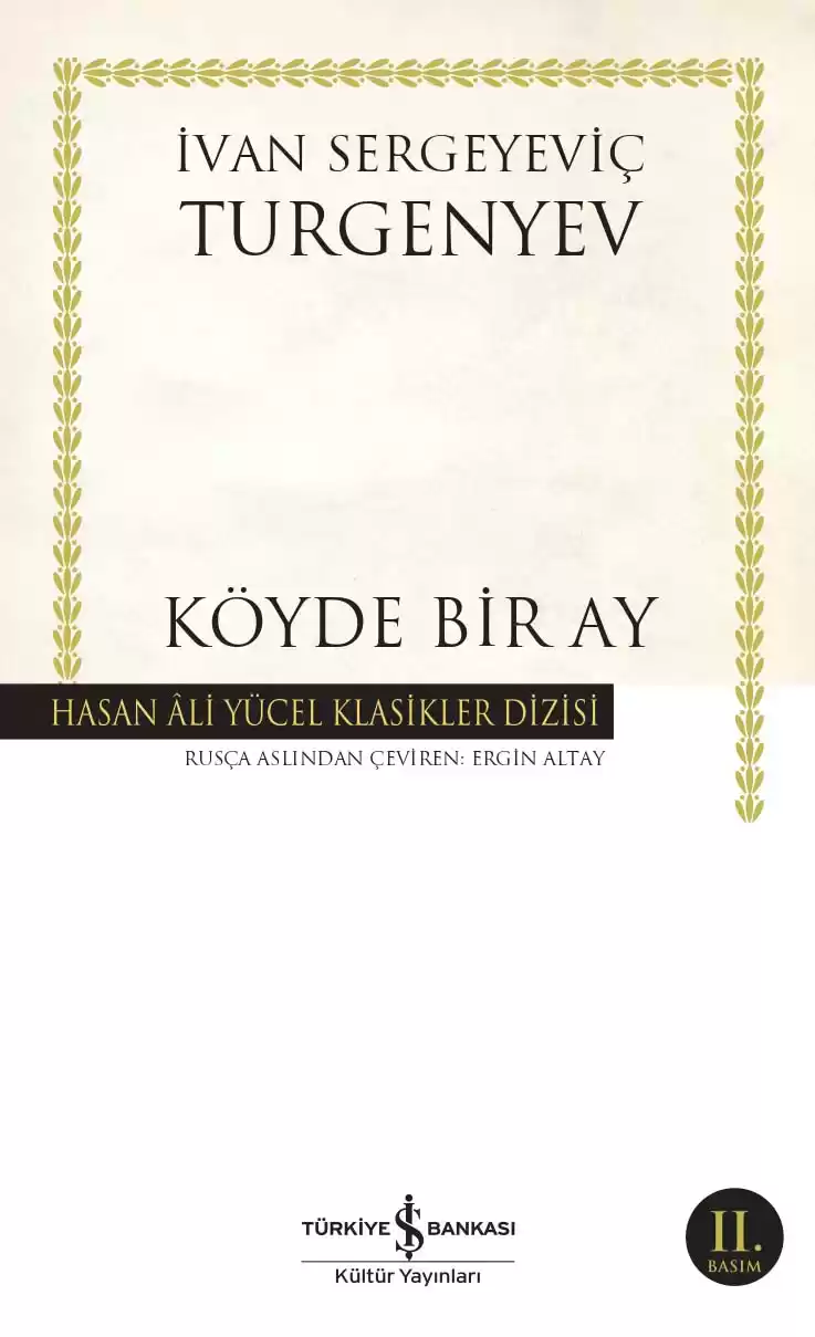 Köyde Bir Ay kapağı