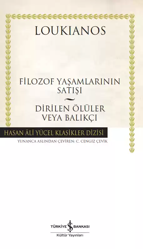 Filozof Yaşamlarının Satışı – Dirilen Ölüler Veya Balıkçı kapağı