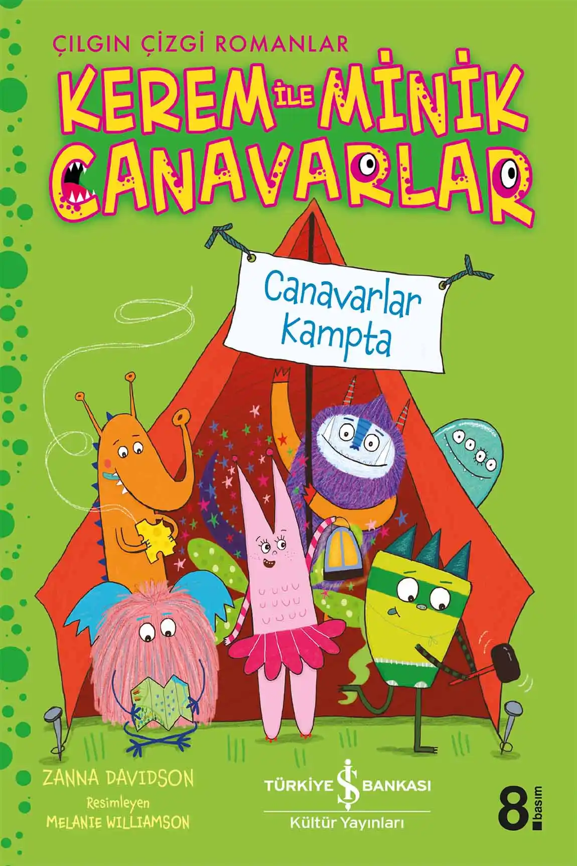 Kerem ile Minik Canavarlar – Canavarlar Kampta kapağı