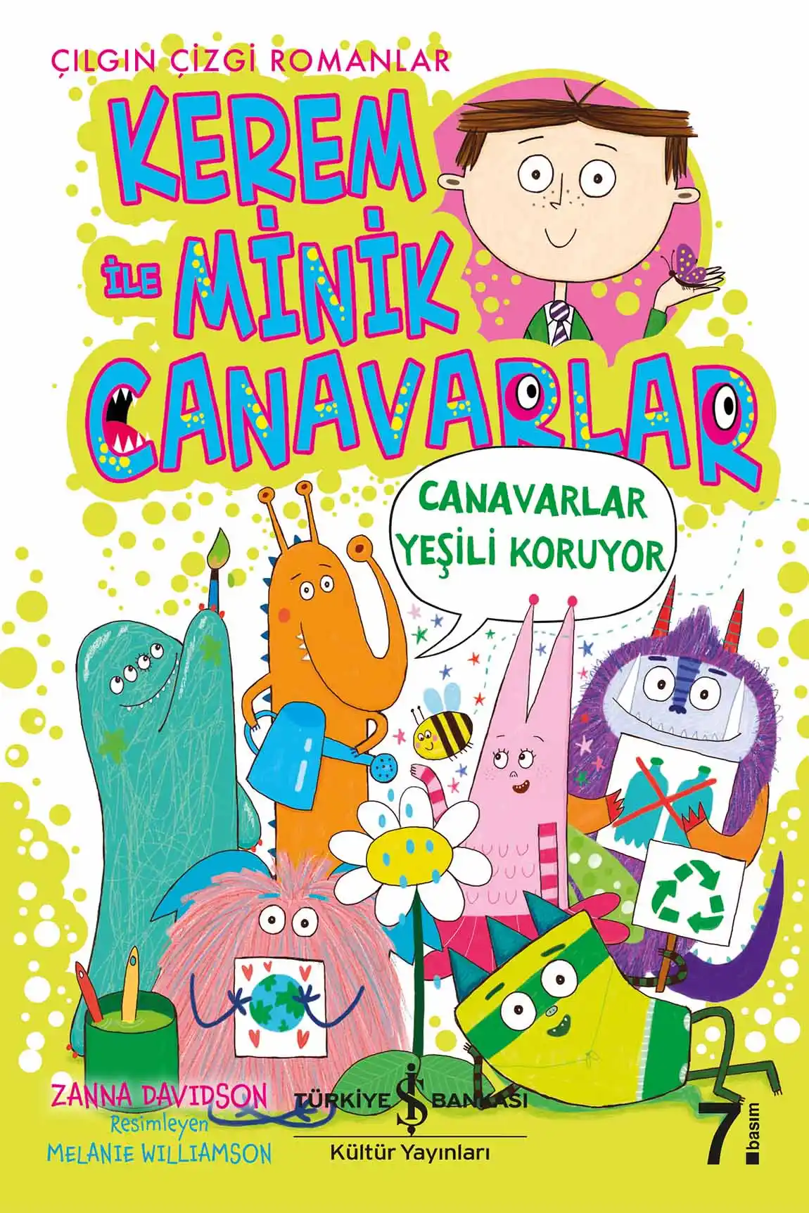 Kerem ile Minik Canavarlar – Canavarlar Yeşili Koruyor kapağı