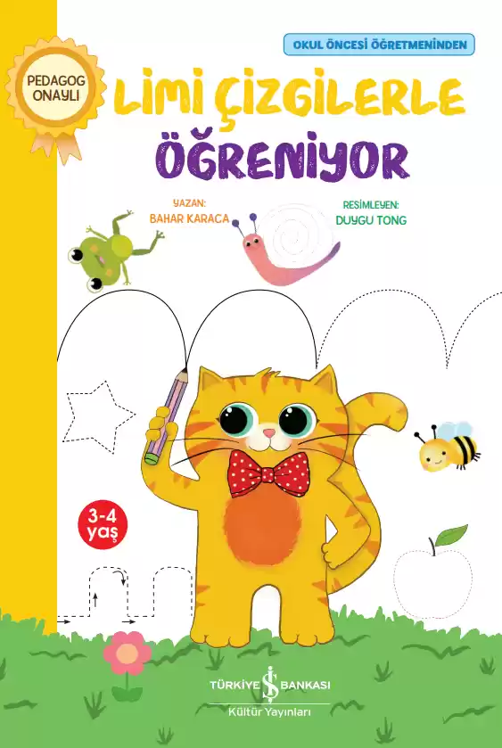 Limi Çizgilerle Öğreniyor kapağı