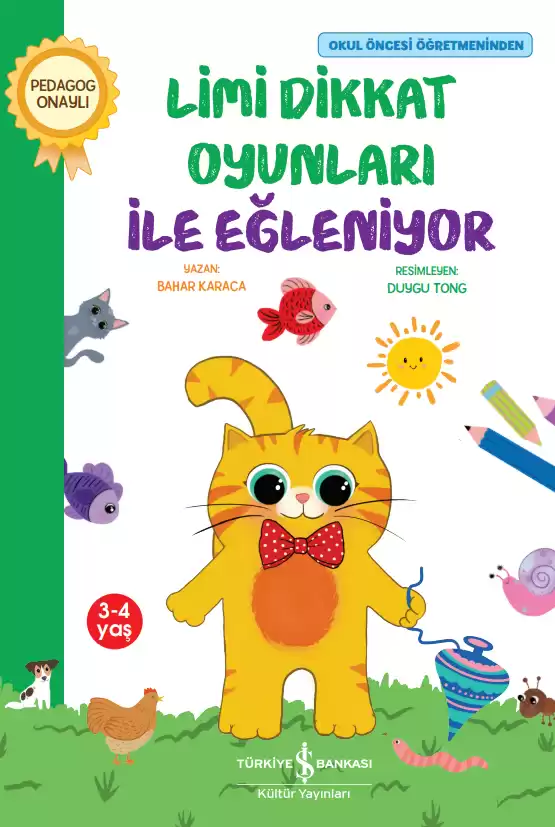 Limi Dikkat Oyunları ile Eğleniyor kapağı