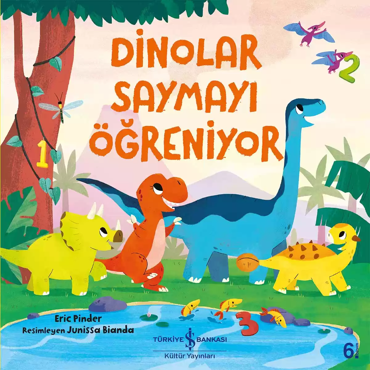 Dinolar Saymayı Öğreniyor kapağı