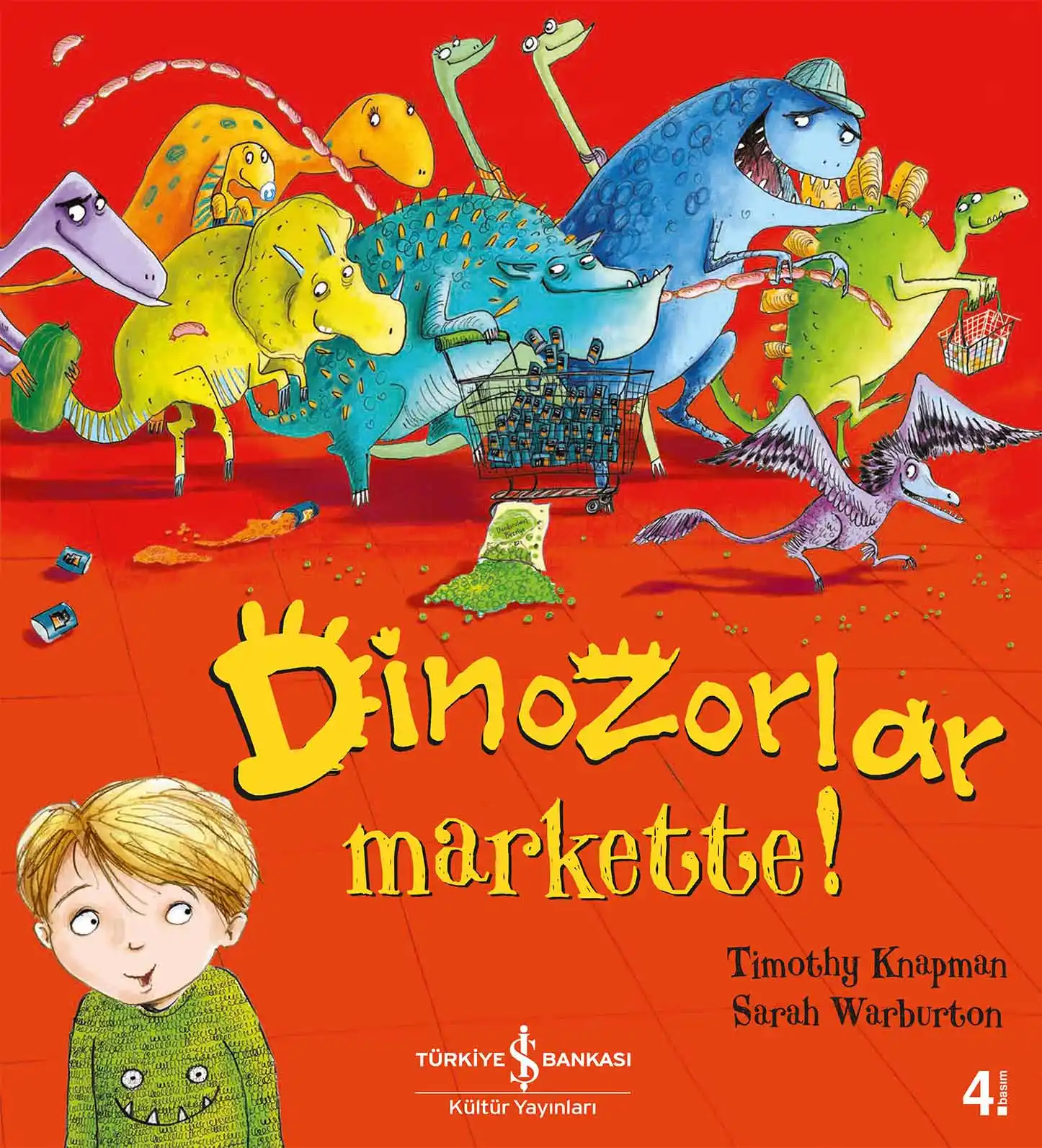 Dinozorlar Markette! kapağı