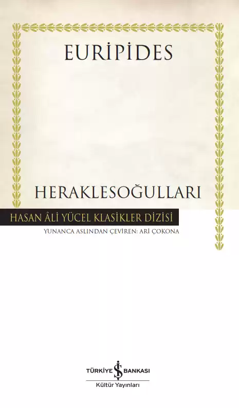 Heraklesoğulları – Ciltli kapağı