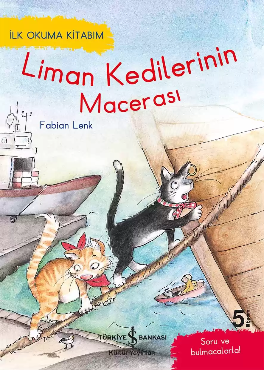 Liman Kedilerinin Macerası – İlk Okuma Kitabım kapağı