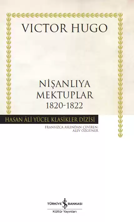 Nişanlıya Mektuplar 1820-1822 – Ciltli kapağı