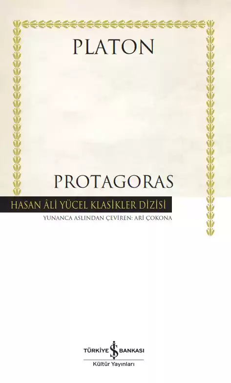 Protagoras – Ciltli kapağı