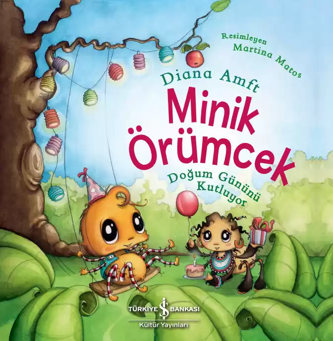 Minik Örümcek Doğum Gününü Kutluyor kapağı