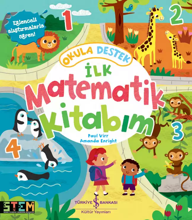 Okula Destek İlk Matematik Kitabım kapağı