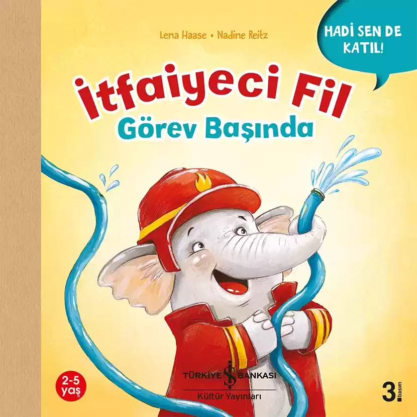 İtfaiyeci Fil Görev Başında kapağı