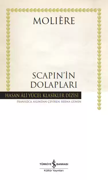Scapin’in Dolapları- Ciltli kapağı