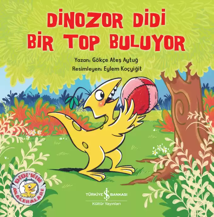Dinozor Didi Bir Top Buluyor kapağı