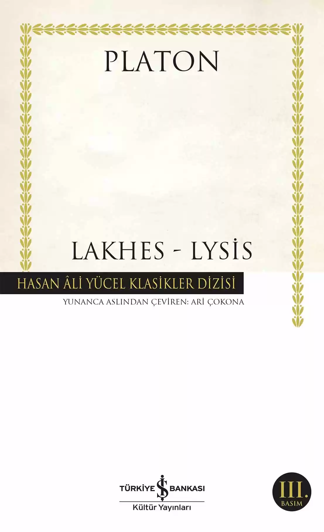 Lakhes – Lysis kapağı