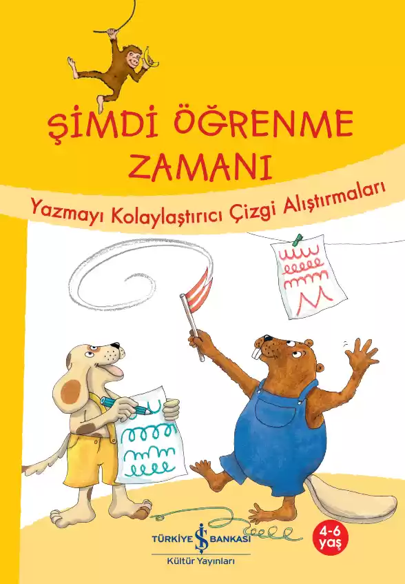 Şimdi Öğrenme Zamanı – Yazmayı Kolaylaştırıcı Çizgi Alıştırmaları kapağı
