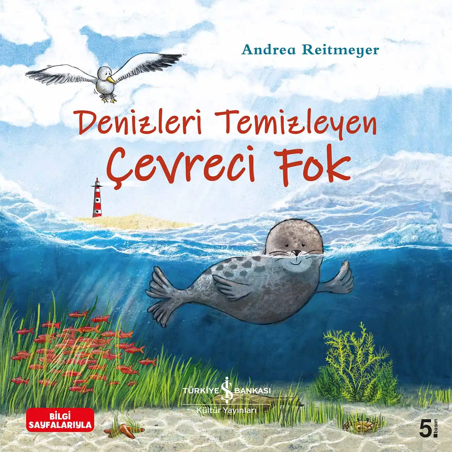 Denizleri Temizleyen Çevreci Fok kapağı