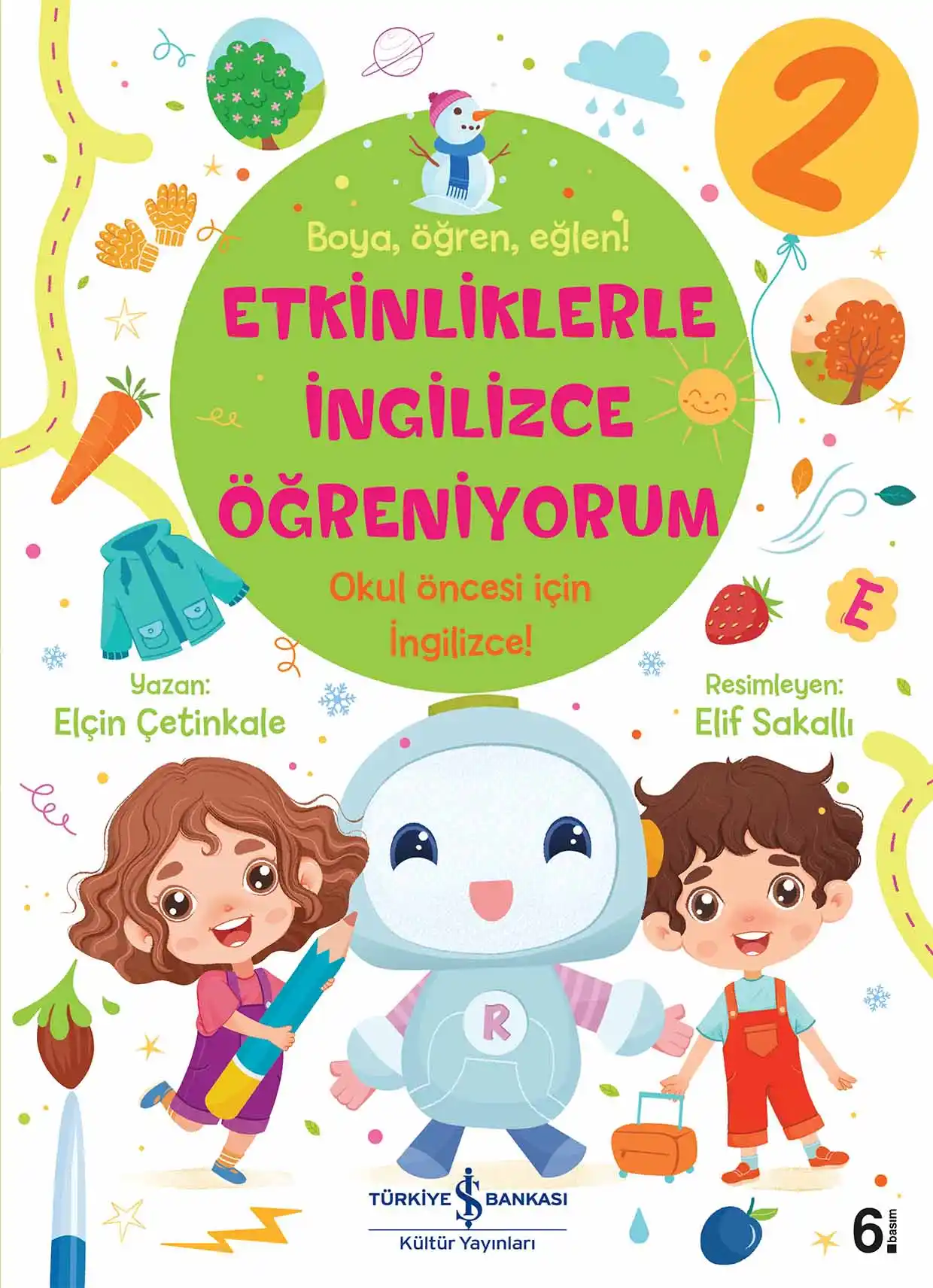 Etkinliklerle İngilizce Öğreniyorum – 2 kapağı