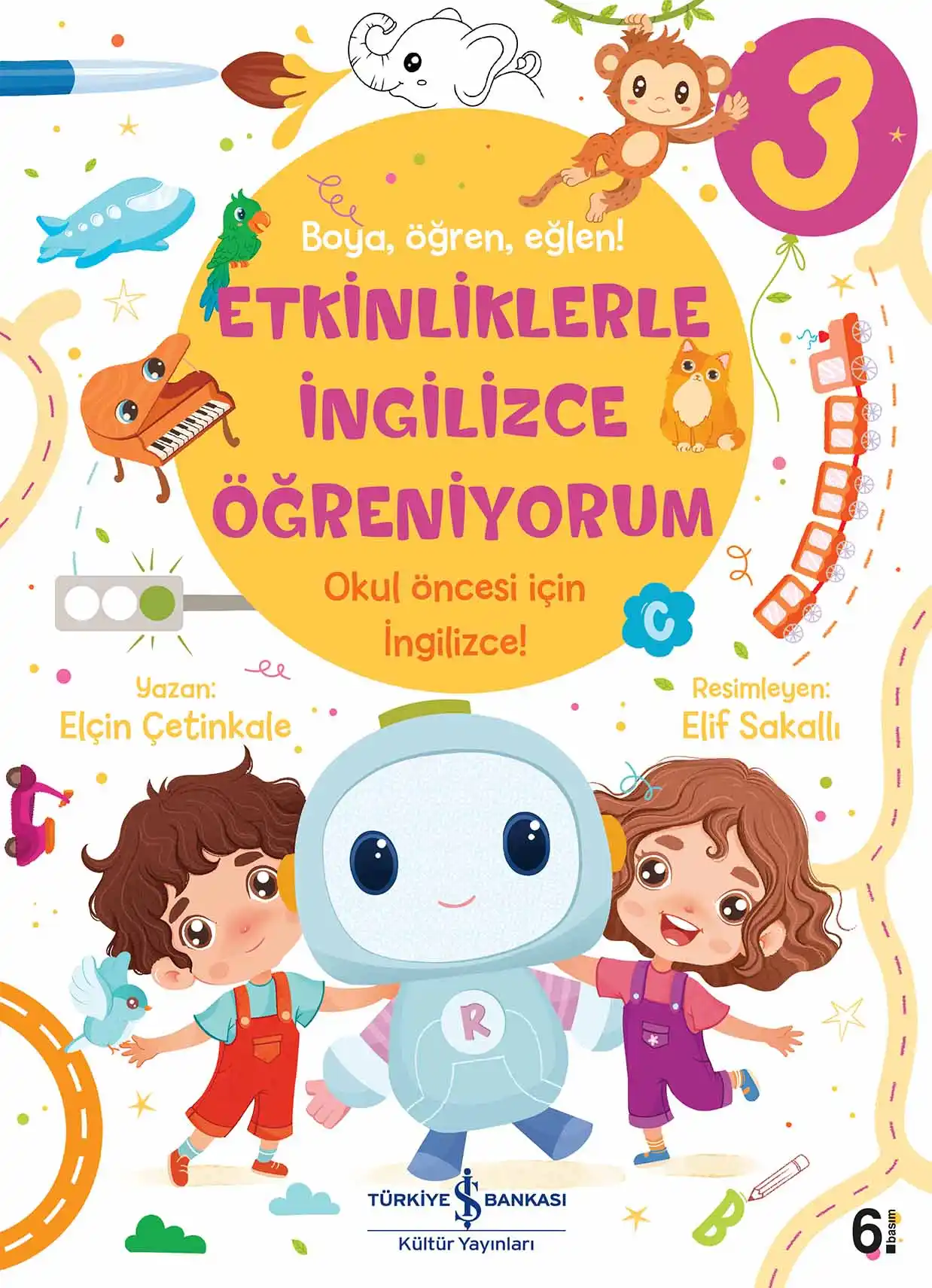 Etkinliklerle İngilizce Öğreniyorum – 3 kapağı